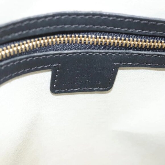 LOUIS VUITTON Monogram Mini Alma Haut Hand Bag Blue M92202 LV Auth 141760 - Picture 10 of 16